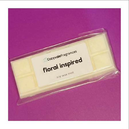 floral inspired wax melts