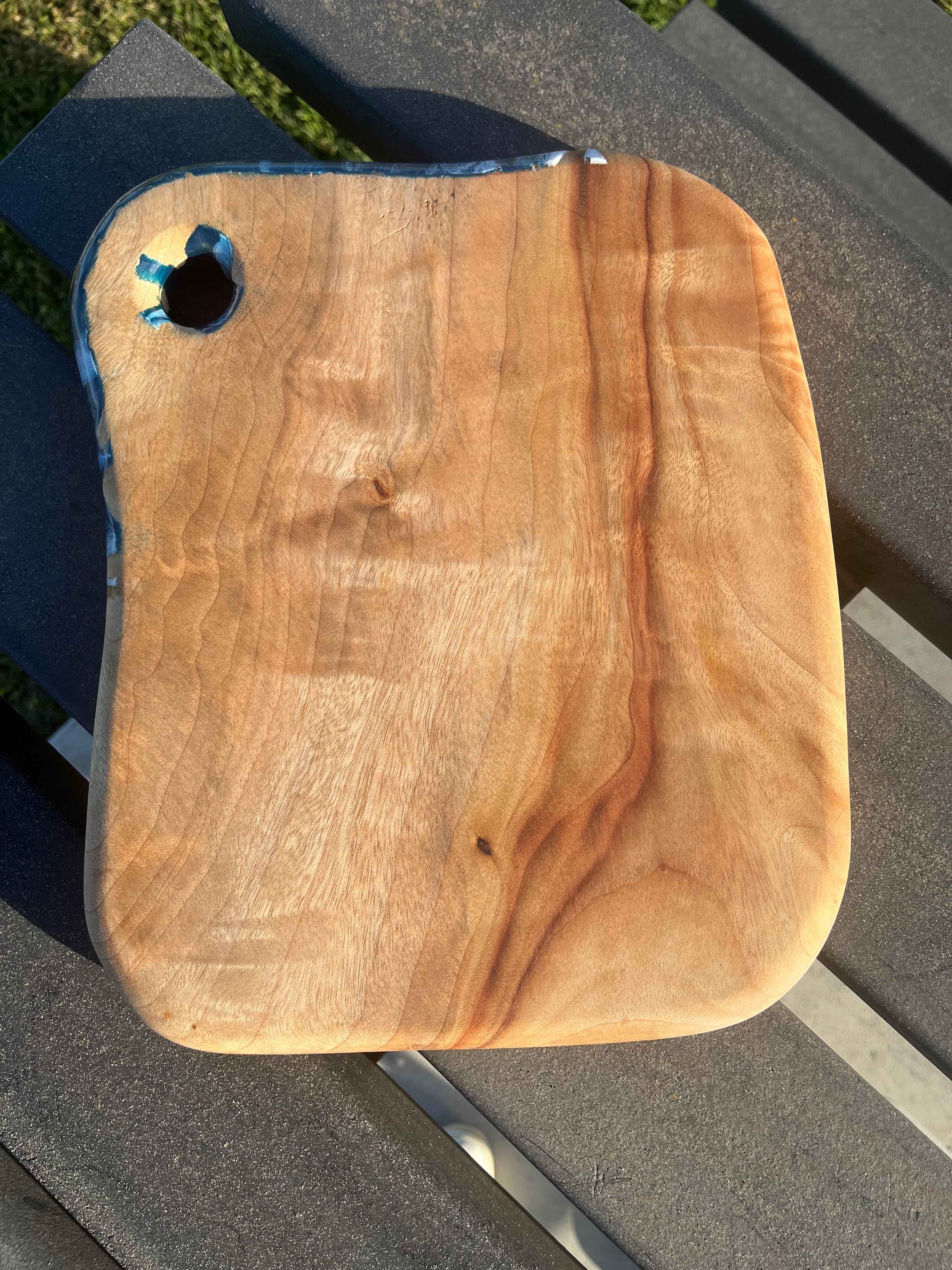 Ocean inspired dark blue & white