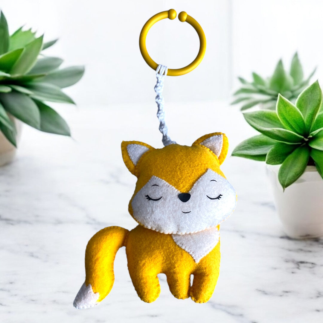 Fox & Raccoon Hanging Toys