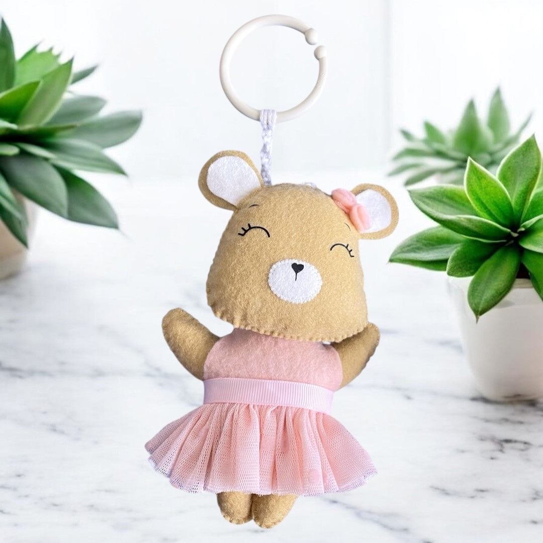 Llama & Bear Hanging Toys