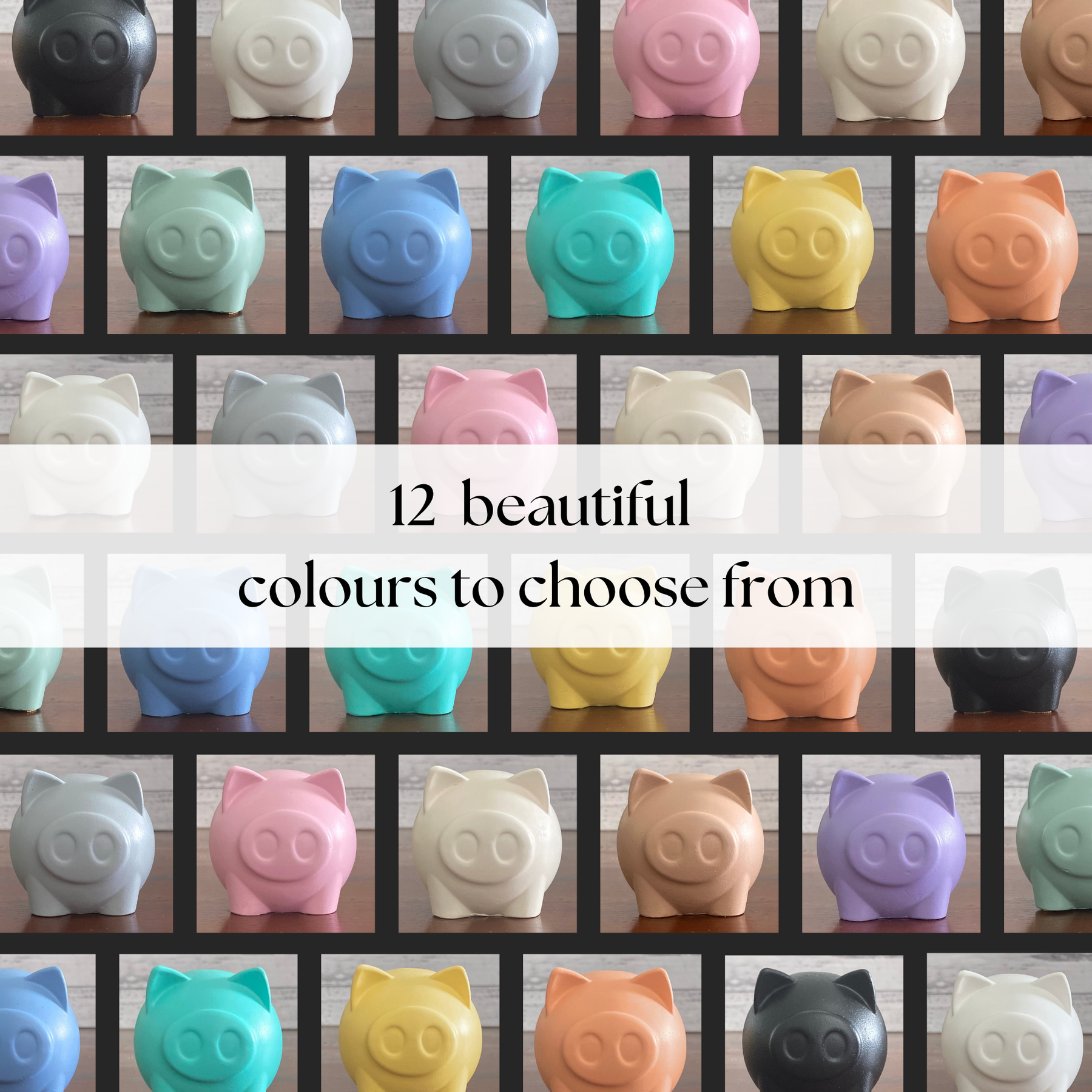 Little Piggie | Kids decor | Colour decor collection
