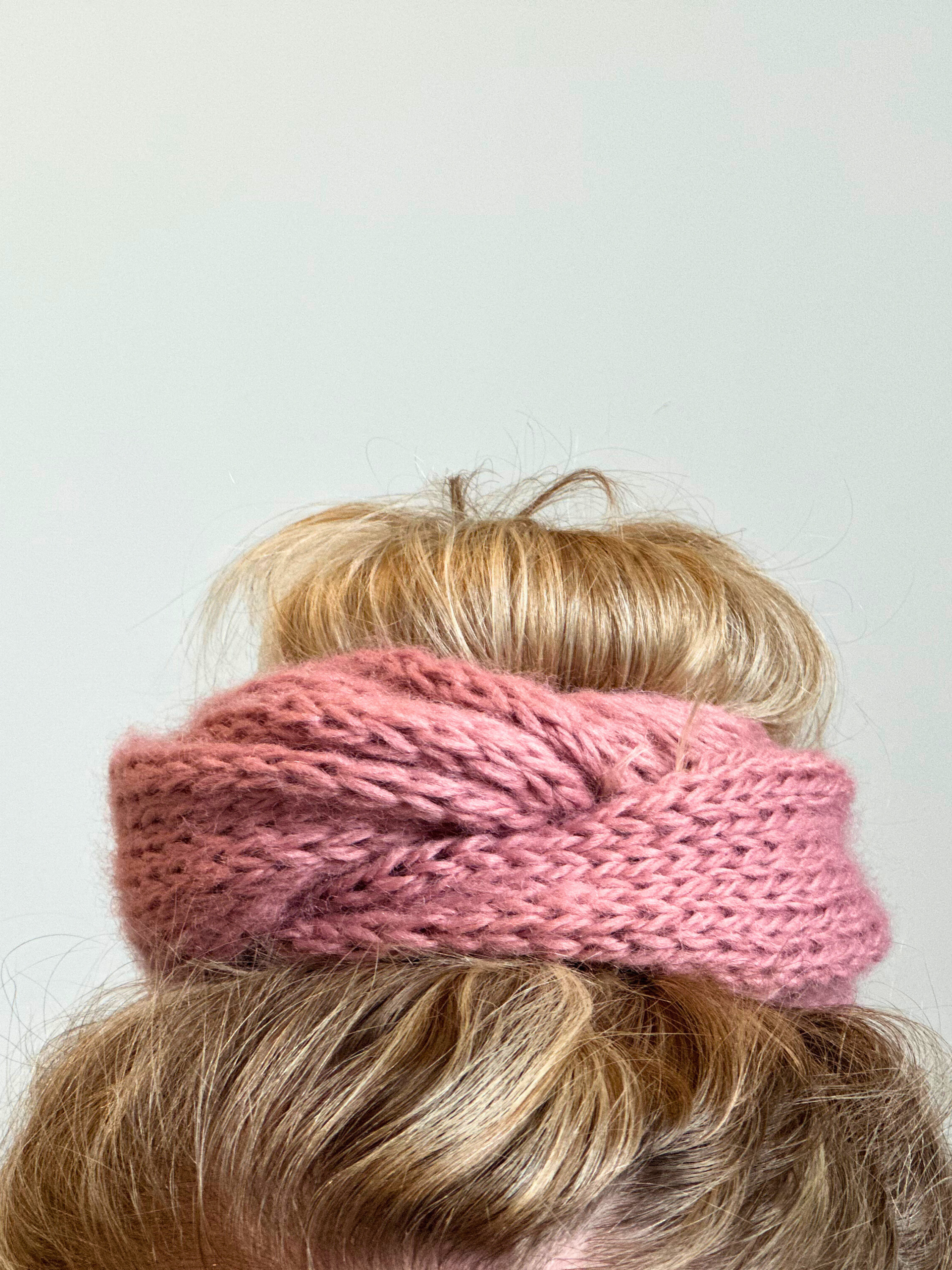Oversized Vegan Knit Scrunchie