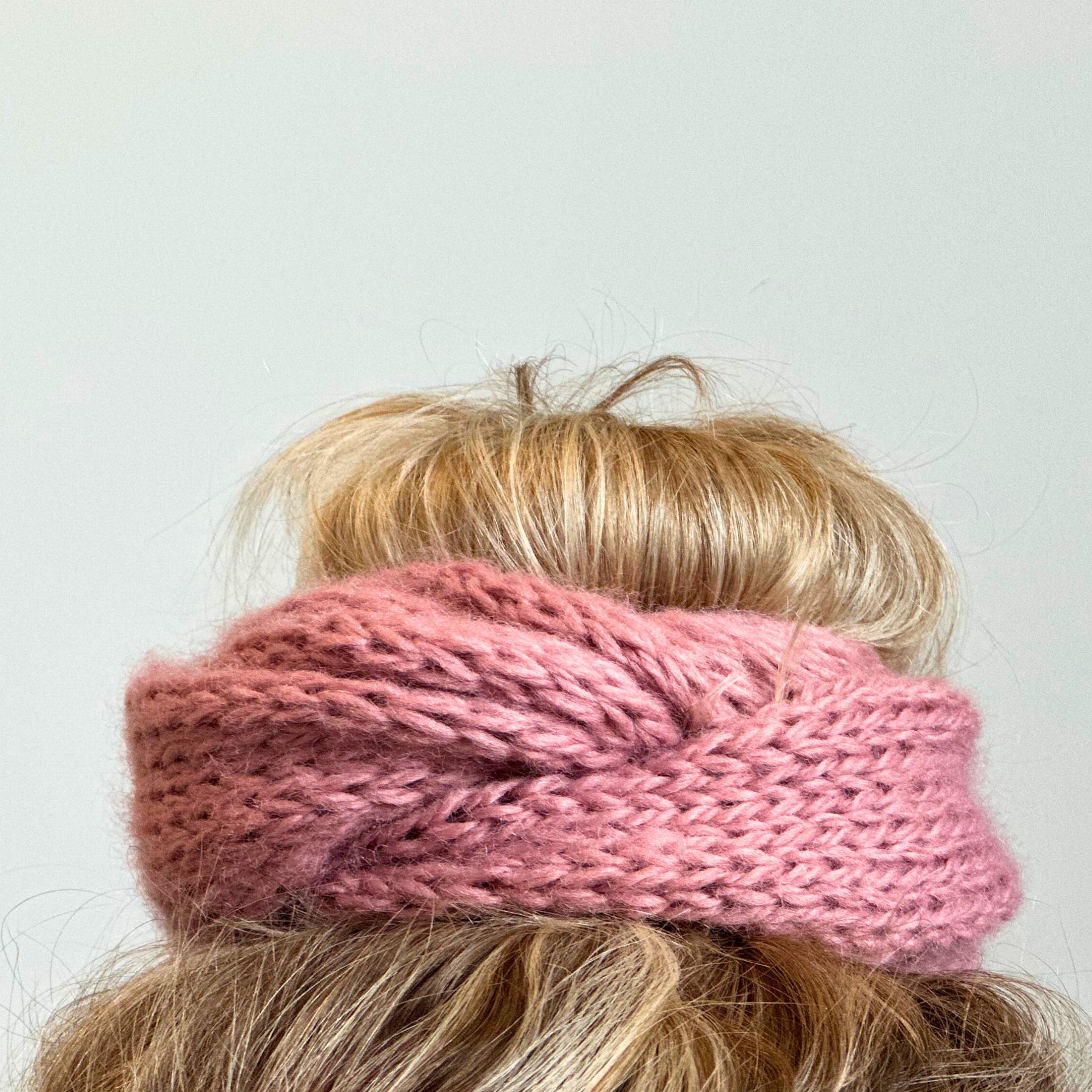 Oversized Vegan Knit Scrunchie