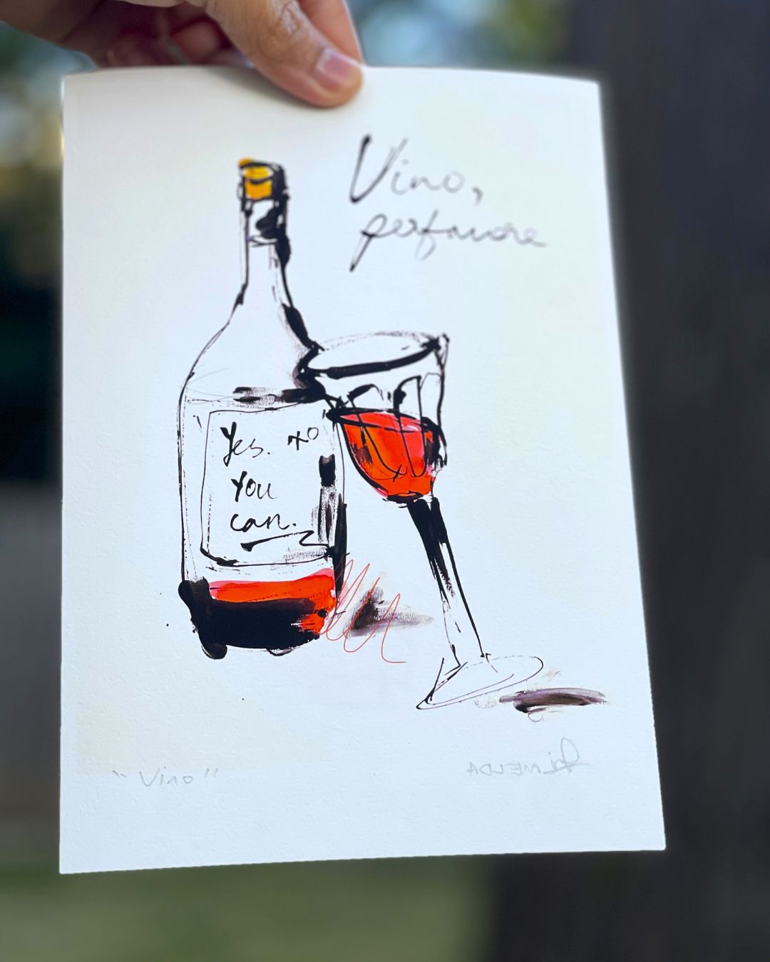 Vino | Print | A5-A2