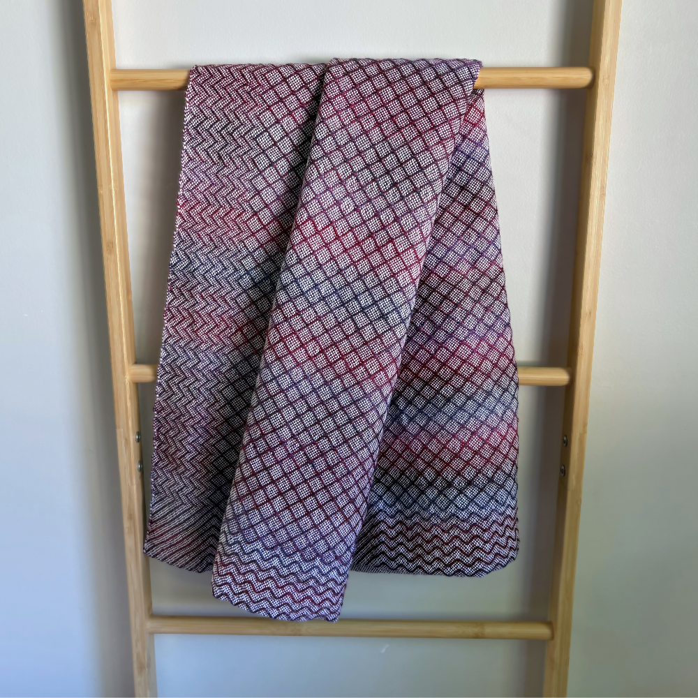 purple-rainbow-baby-blankets-handwoven-ladder-folded-dark-side