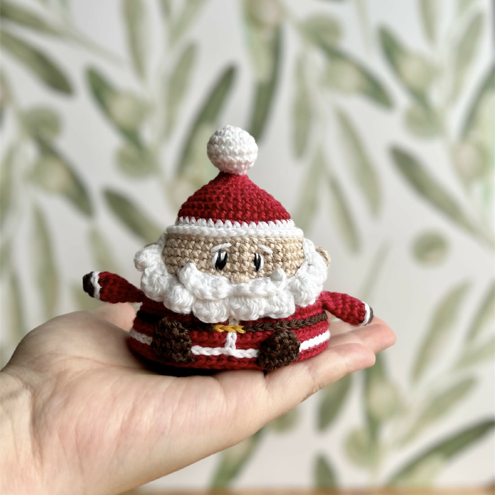 Crochet | Reversible Santa Claus | Christmas Tree | Fidget Toy | Made To Order