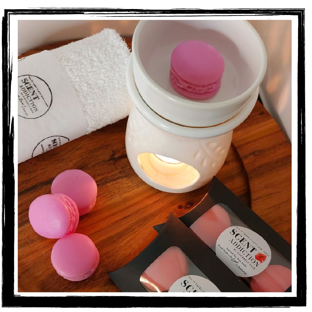 Mini Macarons 3 in 1 - Highly Scented Soy Wax Melts!