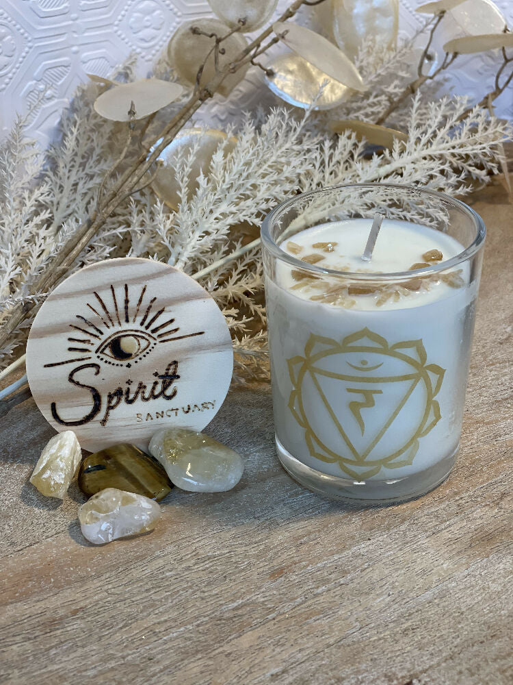 Solar Plexus Chakra Candle