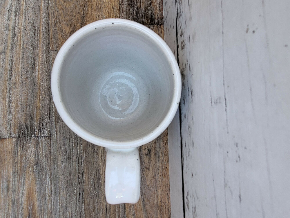 White Ceramic Handmade Mug