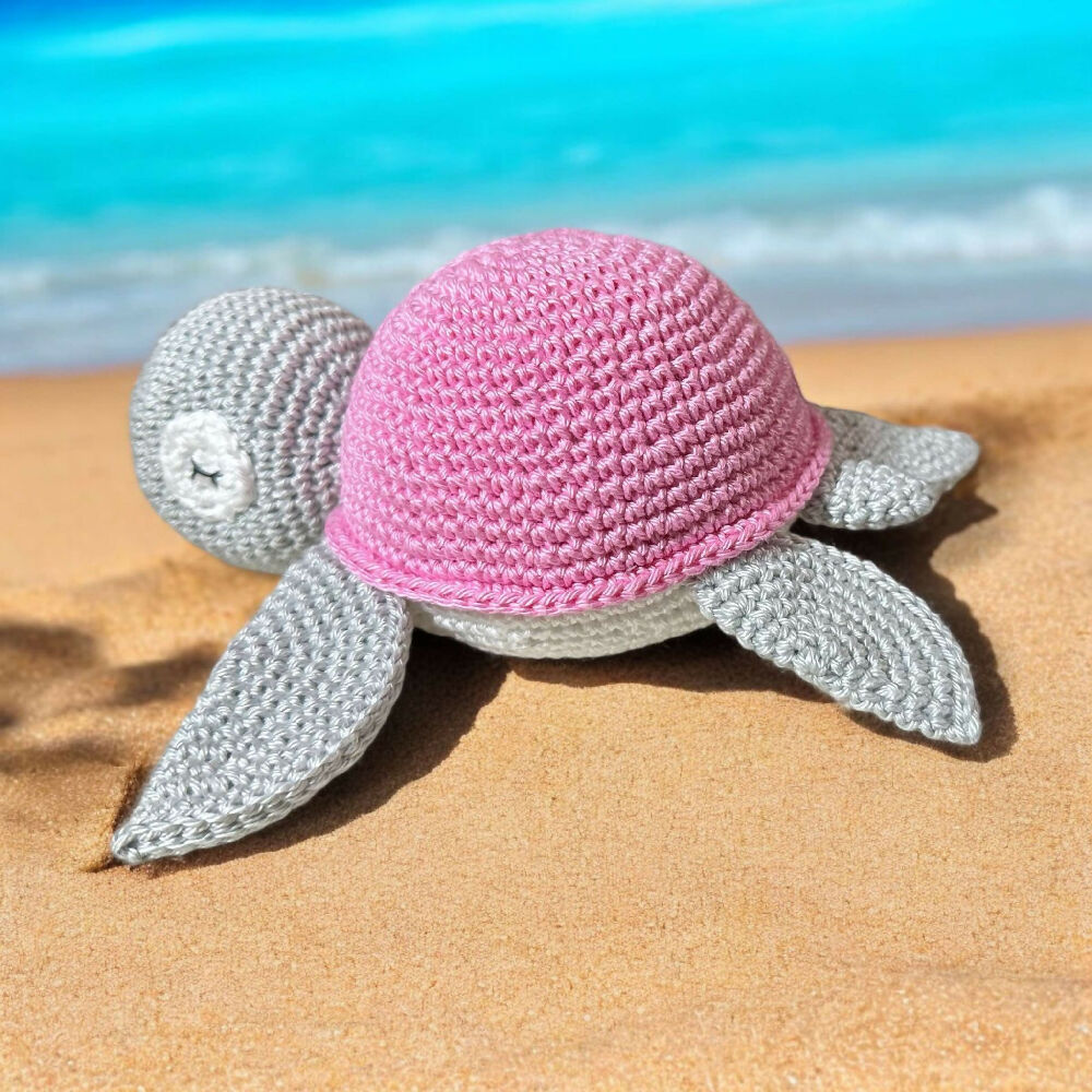 Handmade Crochet Turtle