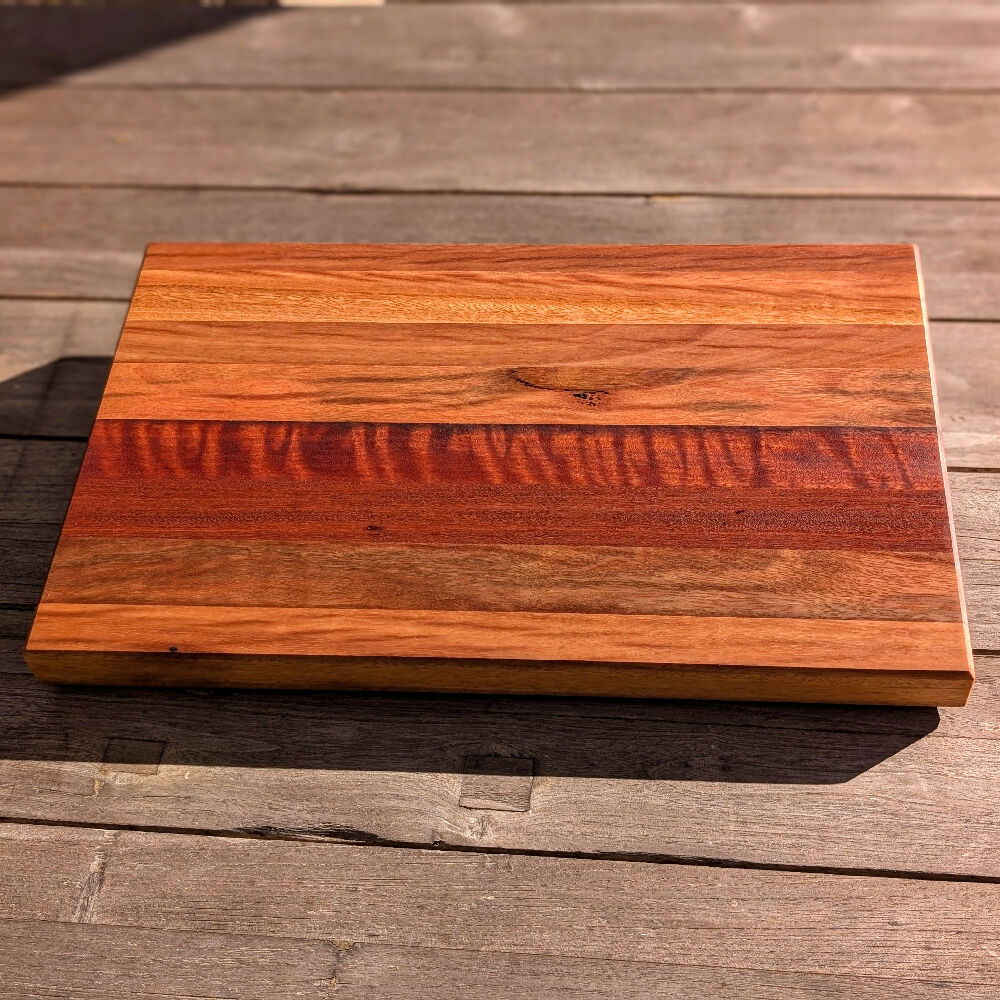 Australian Hardwood Solid Edge-Grain Cutting Board