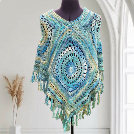 Boho Adult Poncho