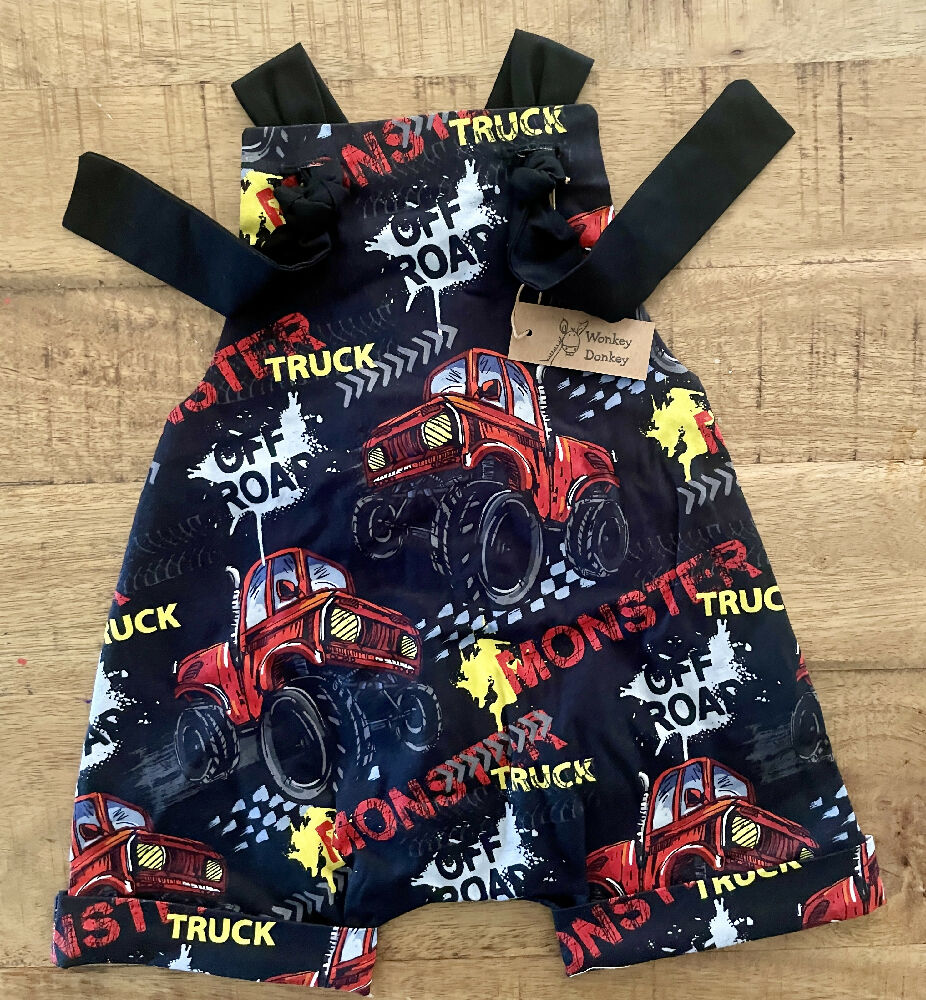 Big Wheels Overalls/Romper