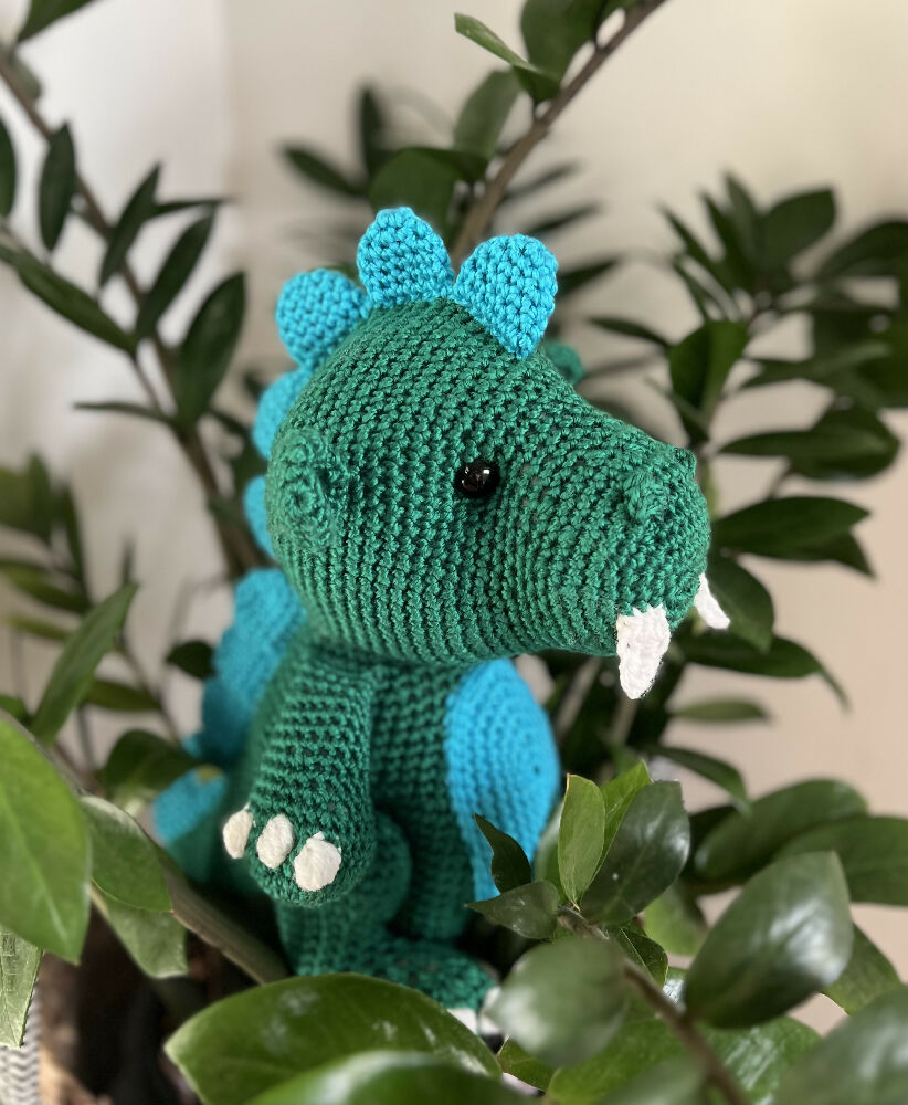 Donovan the Dinosaur Crochet Soft Toy