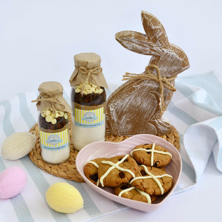 EASTER Hot Cross Cookie Mix in a Bottle