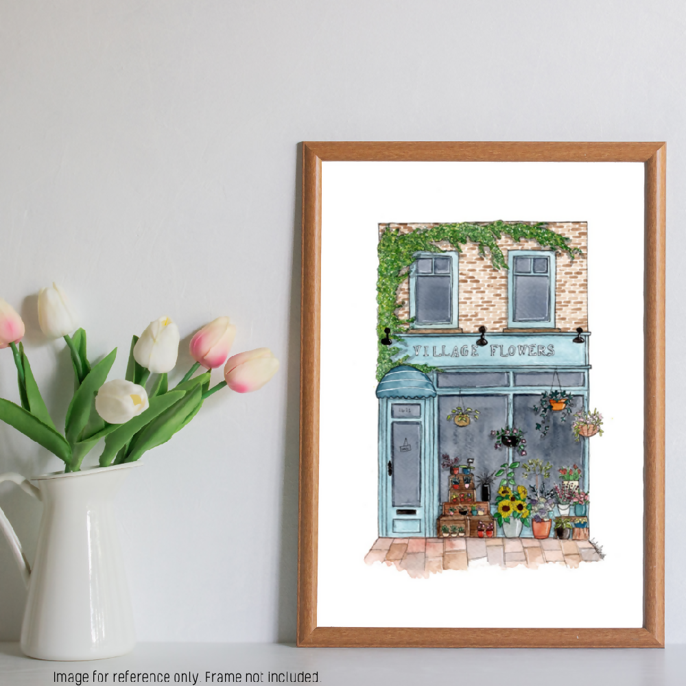 the storefront series - village flowers