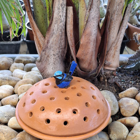 Mosquito Coil Holder Blue Wren