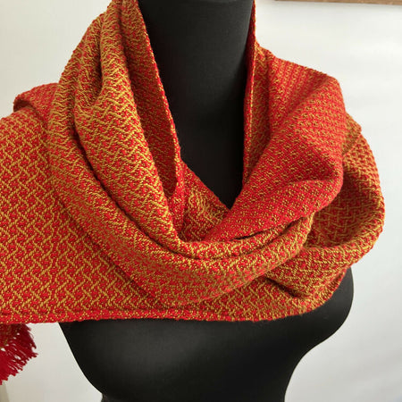 Handwoven Silk Cashmere Scarf