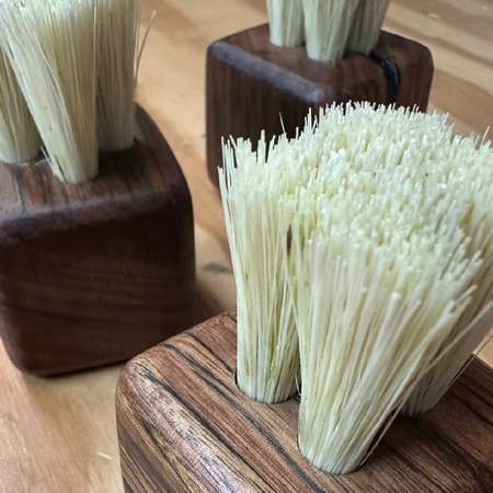 Wooden Veggie Scrubbers