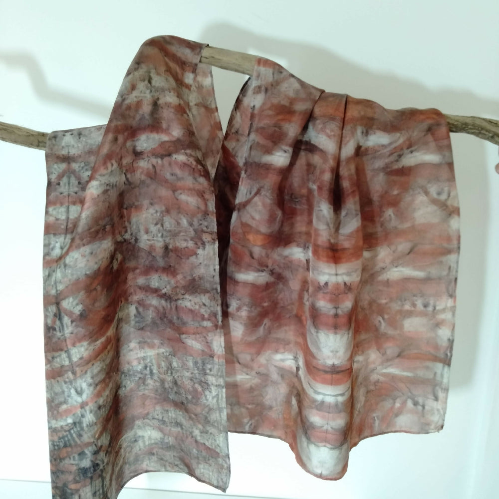 Silk scarf Jugiong tree 5