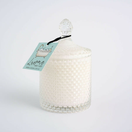 White Tear Drop Soy Candle - CHOOSE YOUR SCENT