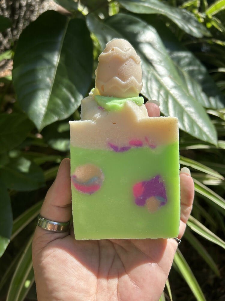 Easter egg soap handmade natural