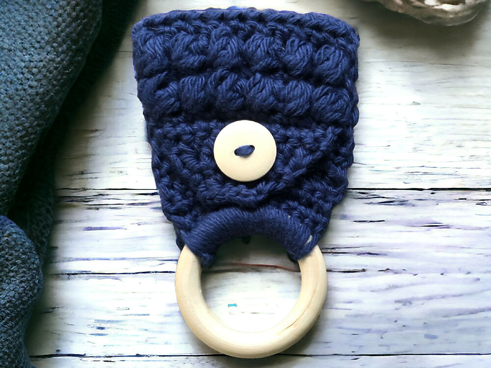 Towel Ring Dark Blue