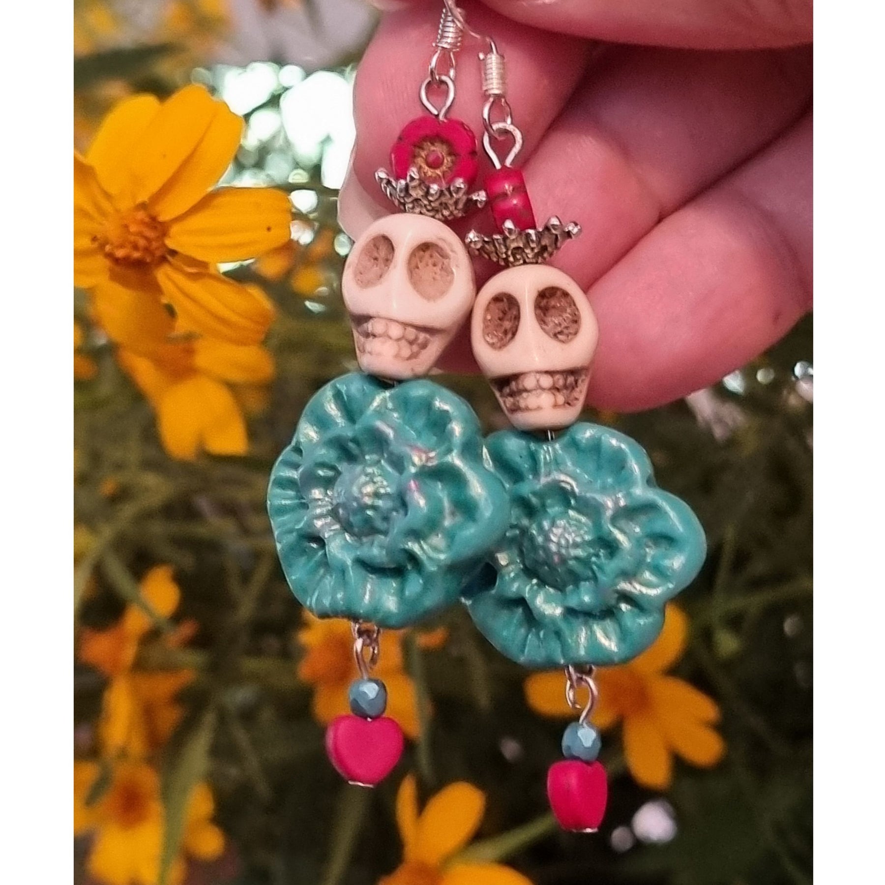 Wild Rose Peace Skull Collection