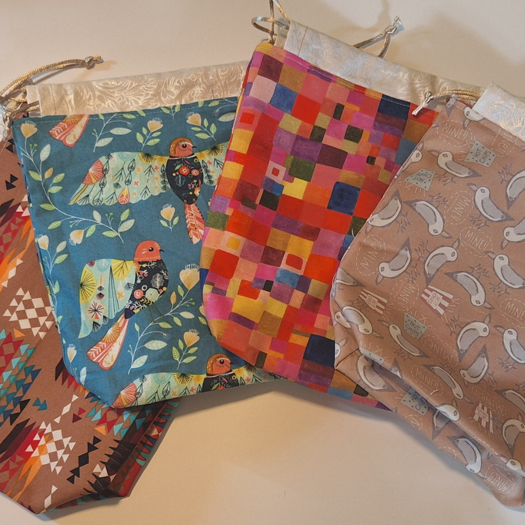 Year-Round Reusable, Reversible Gift Bags