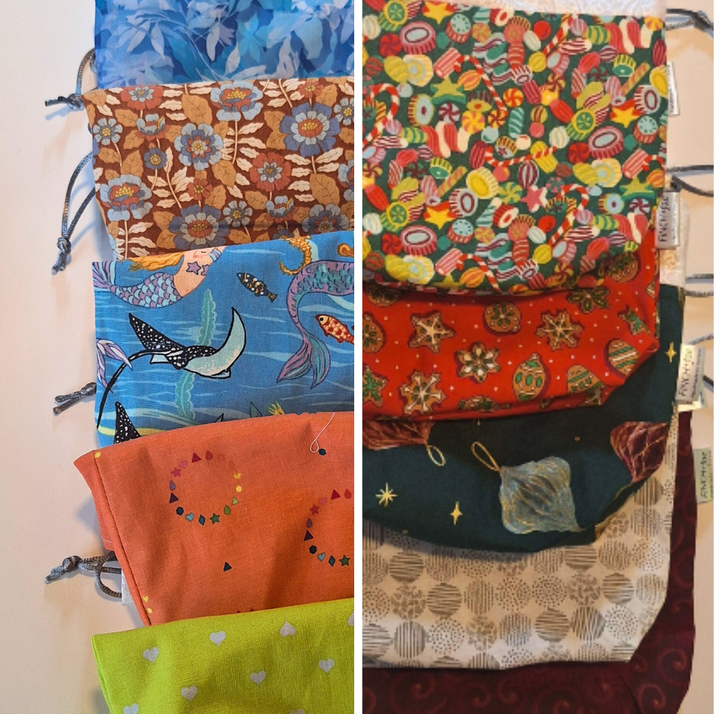 Year-Round Reusable, Reversible Gift Bags