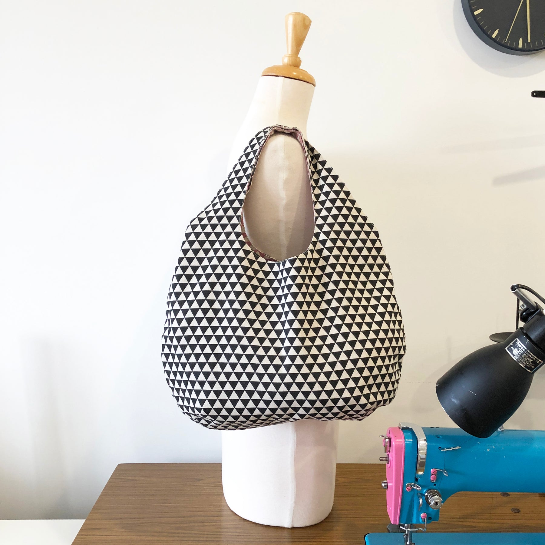Digital Round Tote Sewing Pattern – Easy Everyday Bag