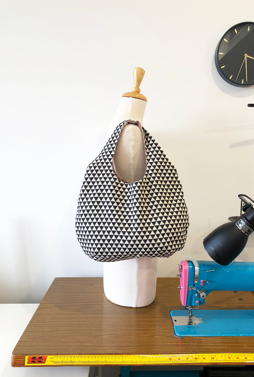 Digital Round Tote Sewing Pattern – Easy Everyday Bag