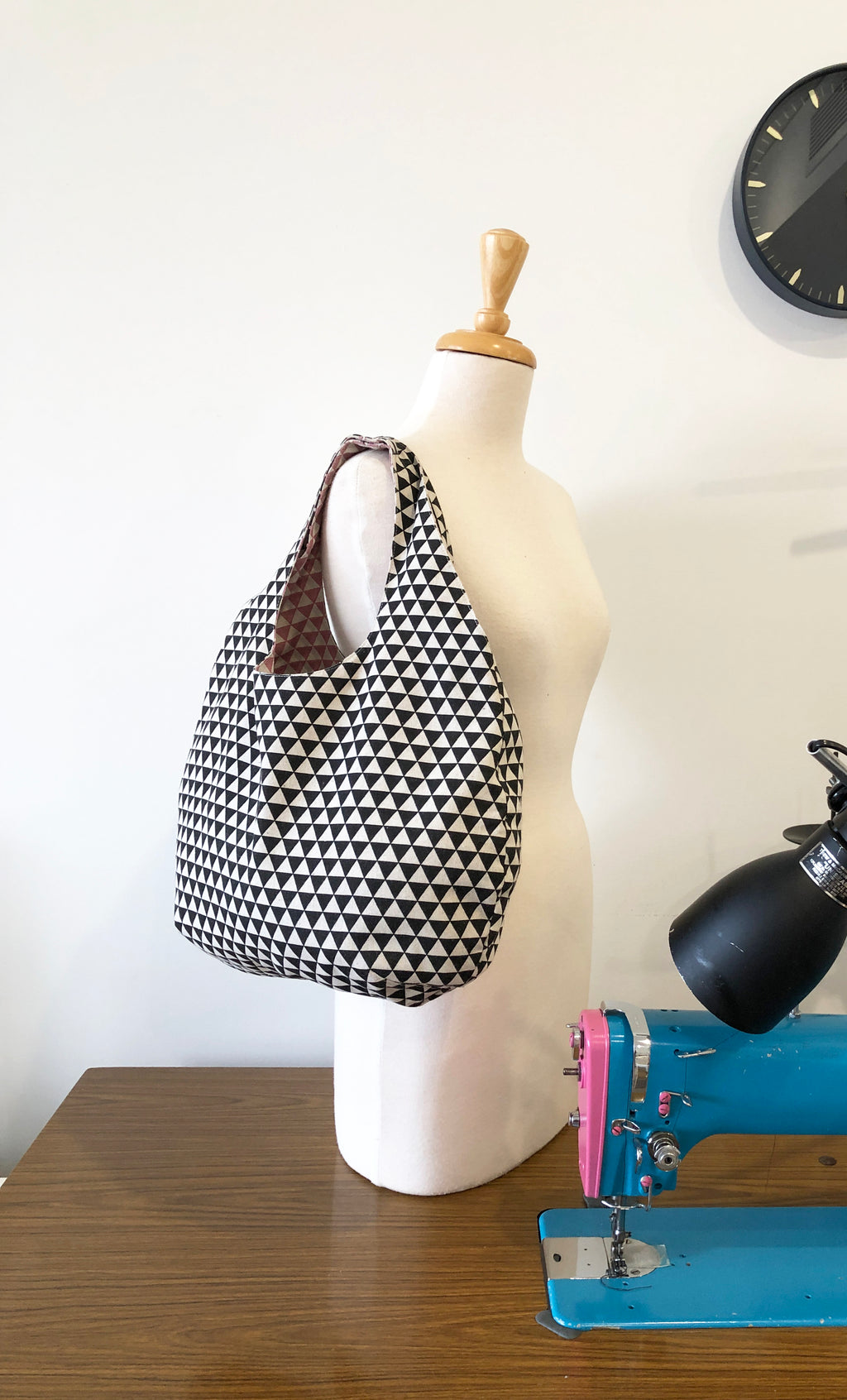 Digital Round Tote Sewing Pattern – Easy Everyday Bag