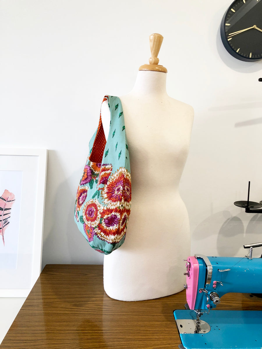 Digital Round Tote Sewing Pattern – Easy Everyday Bag