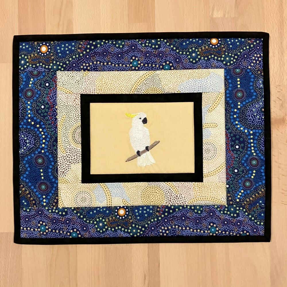 placemat-handmade-Australia-cockatoo_2