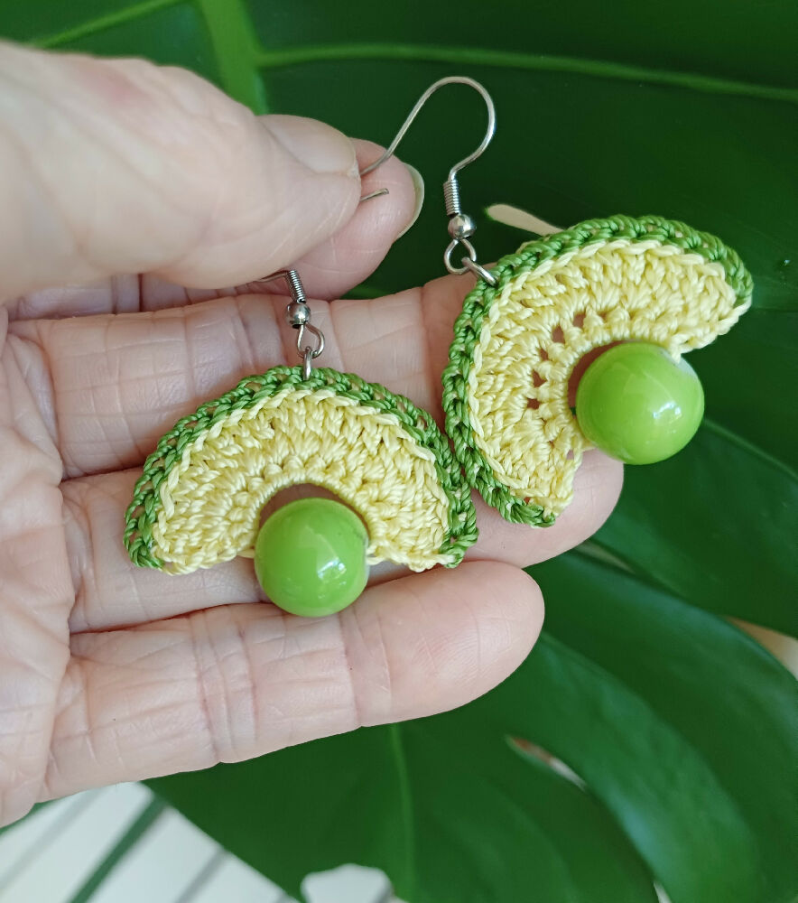 Summer Fun Earrings - Lime and Lemon