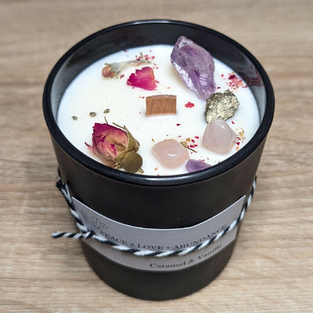 CARAMEL & VANILLA SOY CANDLE 300g