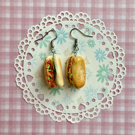 Banh Mi Vietnamese sandwich dangle (stainless steel)