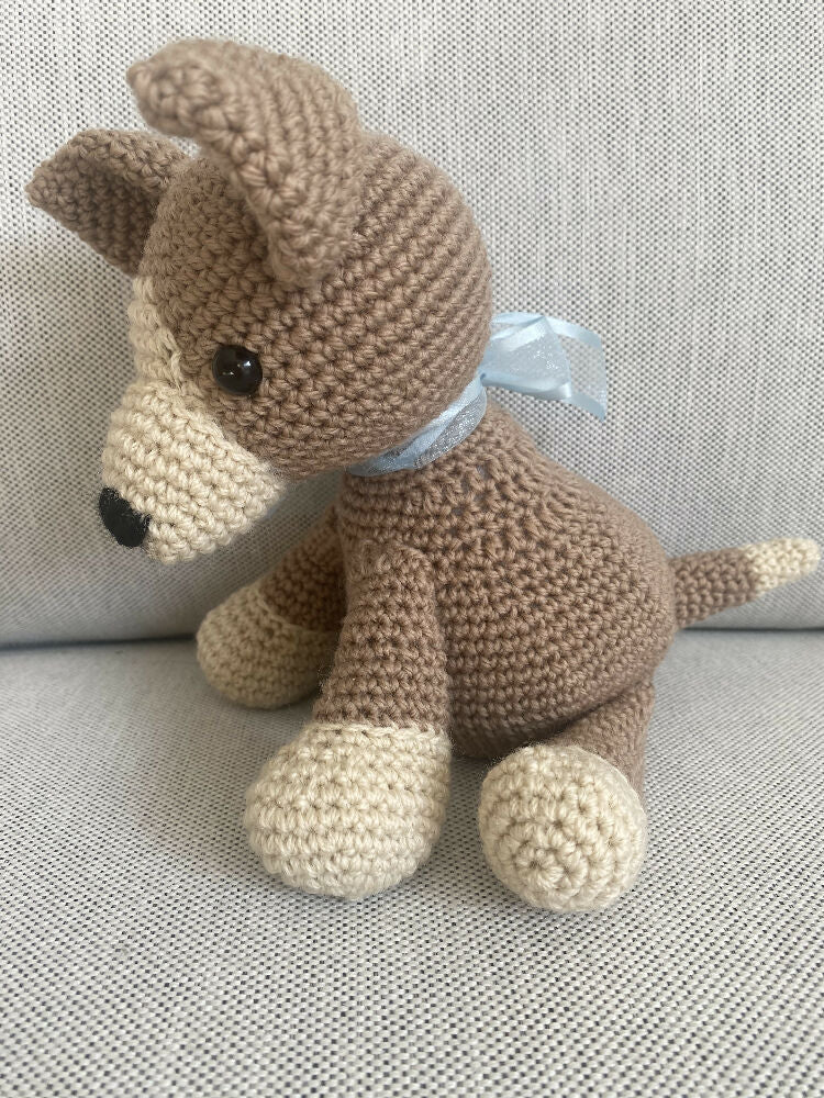 Puppy Dog - crocheted toy