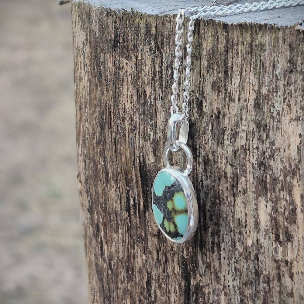 Silver Turquoise Pendant 1e2