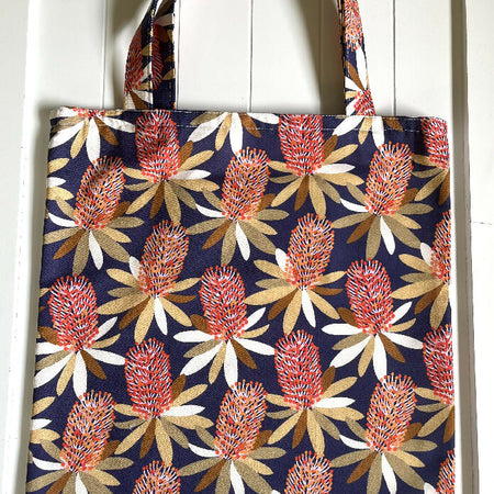 Golden Banksia library/shopping bag