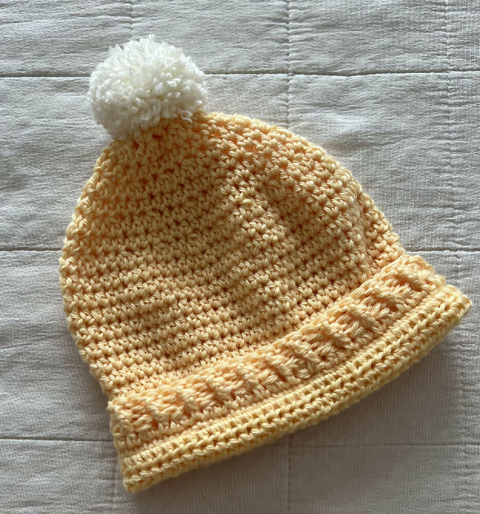 Crochet Cozy Baby Grandpa Jacket Set