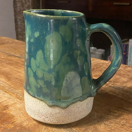 Mixed Green Jug