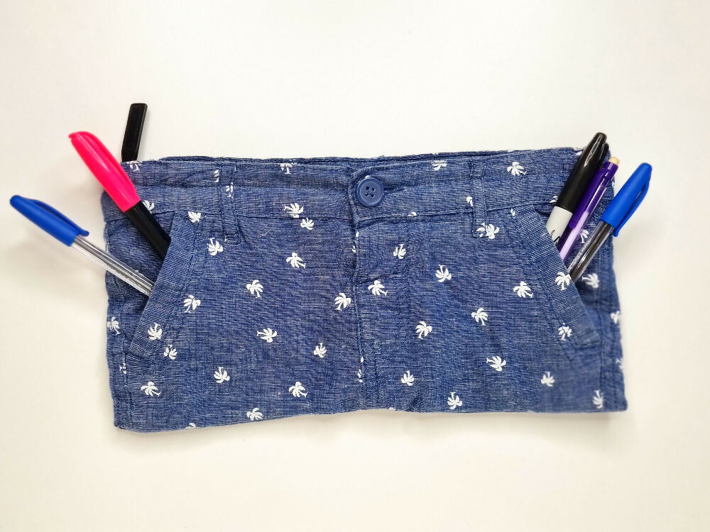 Tropical Pencil Case, Make-up Bag, Pouch