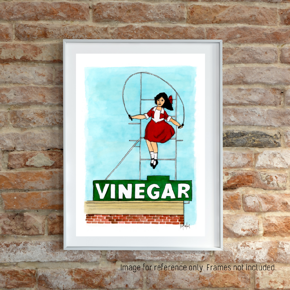 art print - the melbourne series - skipping girl