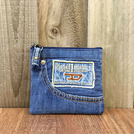 Upcycled Denim Pocket Purse - Patch