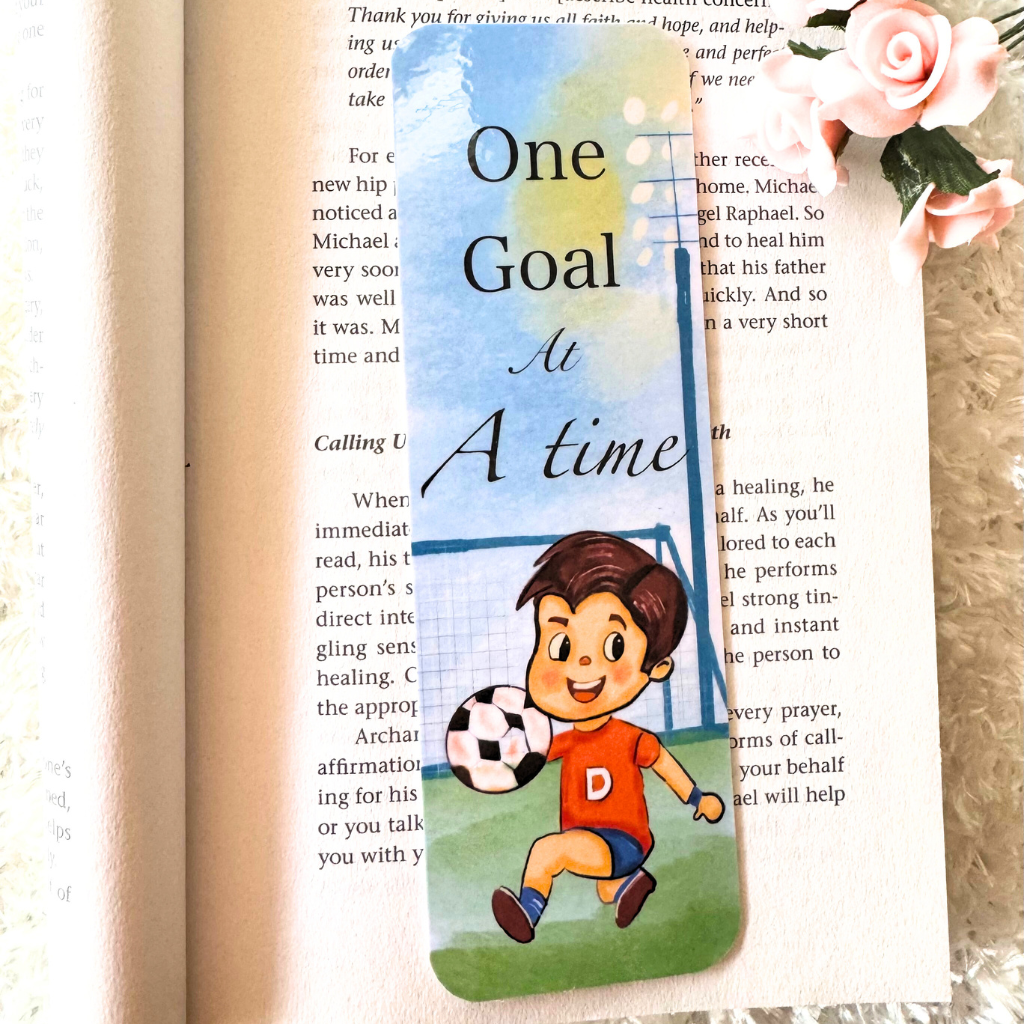 Soccer Bookmark