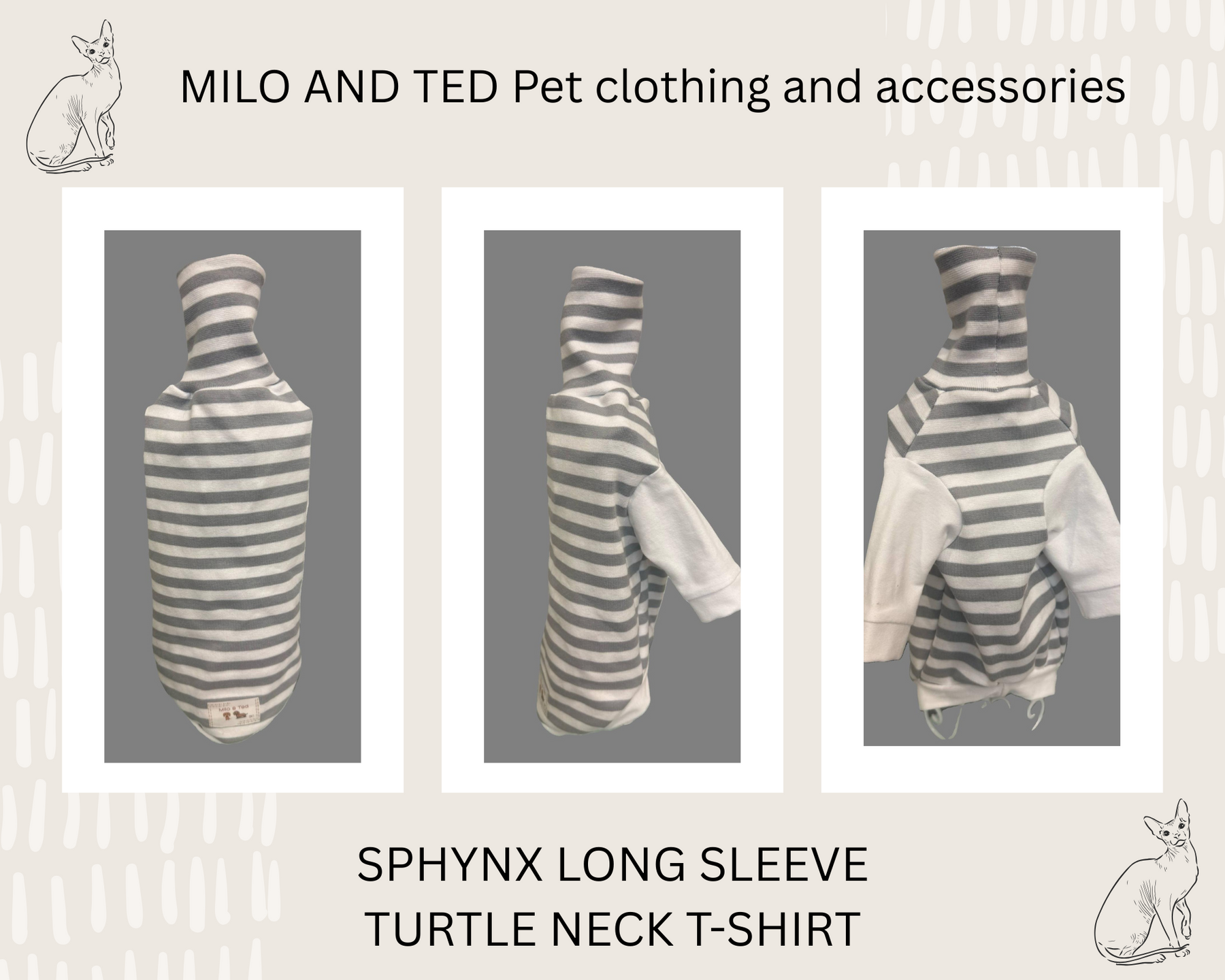 Sphynx, Bam, Elf, hairless cat, kitten, clothes, t-shirt, costume, long sleeve, short sleeve, hood