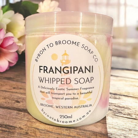 Whipped Soap - Frangipani 250ml