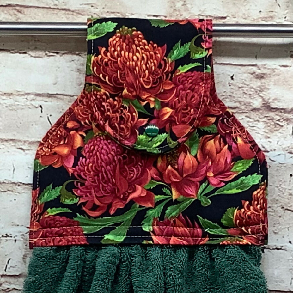 Wildflowers hanging hand towel - 3 Designs